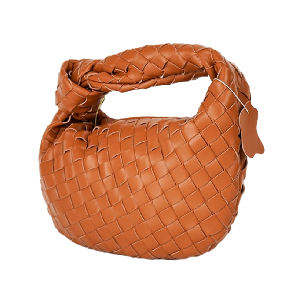 Ava Woven Knotted Cinnamon
