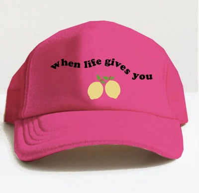 Eisley Hat “when life gives you lemons”