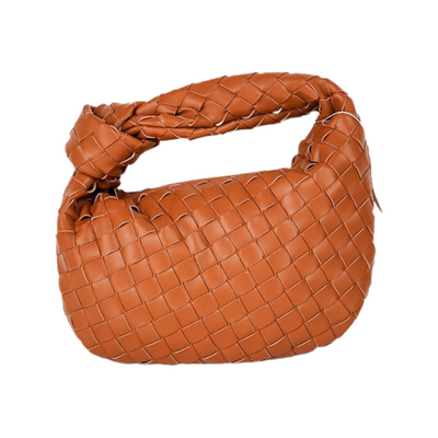 Ava Woven Knotted Cinnamon
