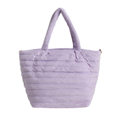Emme Terry Luxe Tote Bag Lilac Mist