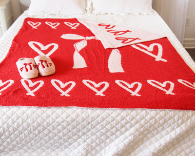 Bow-Tastic Christa Cozy Slippers Cupids Bows