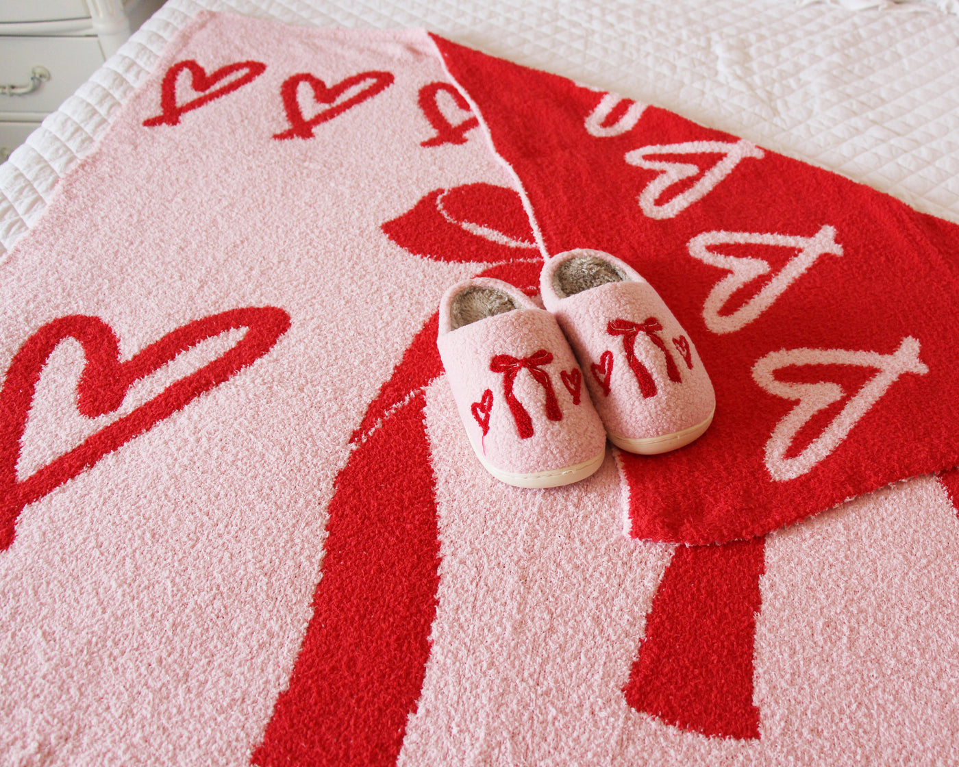 Bow-Tastic Christa Cozy Slippers Cupids Bows