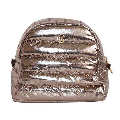 Irene Cosmetic Case  Glossy Gold