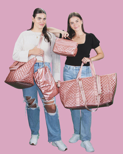 Debra Diamond Tote (Rose Gold)