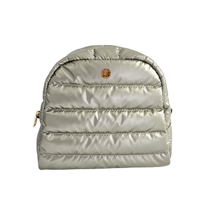 Irene Puffer Cosmetic Pebble Gray
