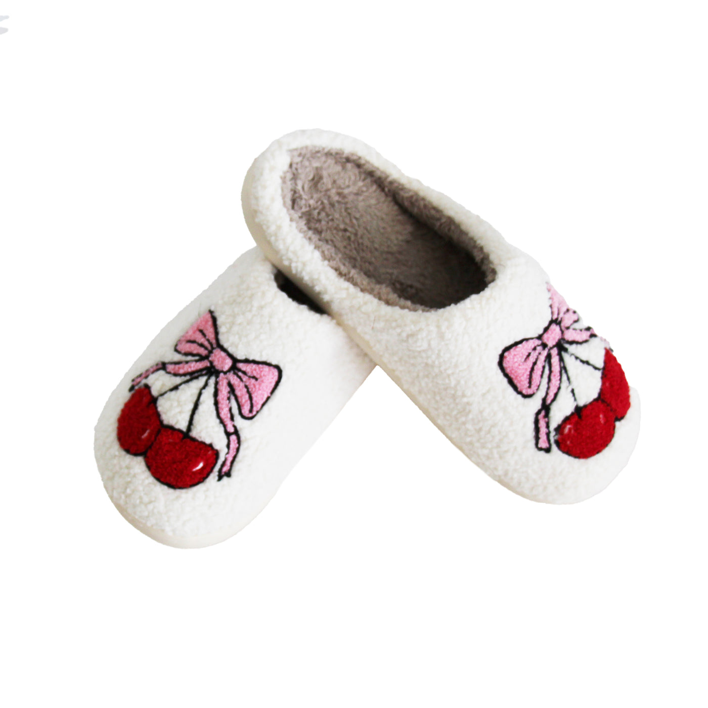 Bow-Tastic Christa Cozy Slippers Cherry Blossom