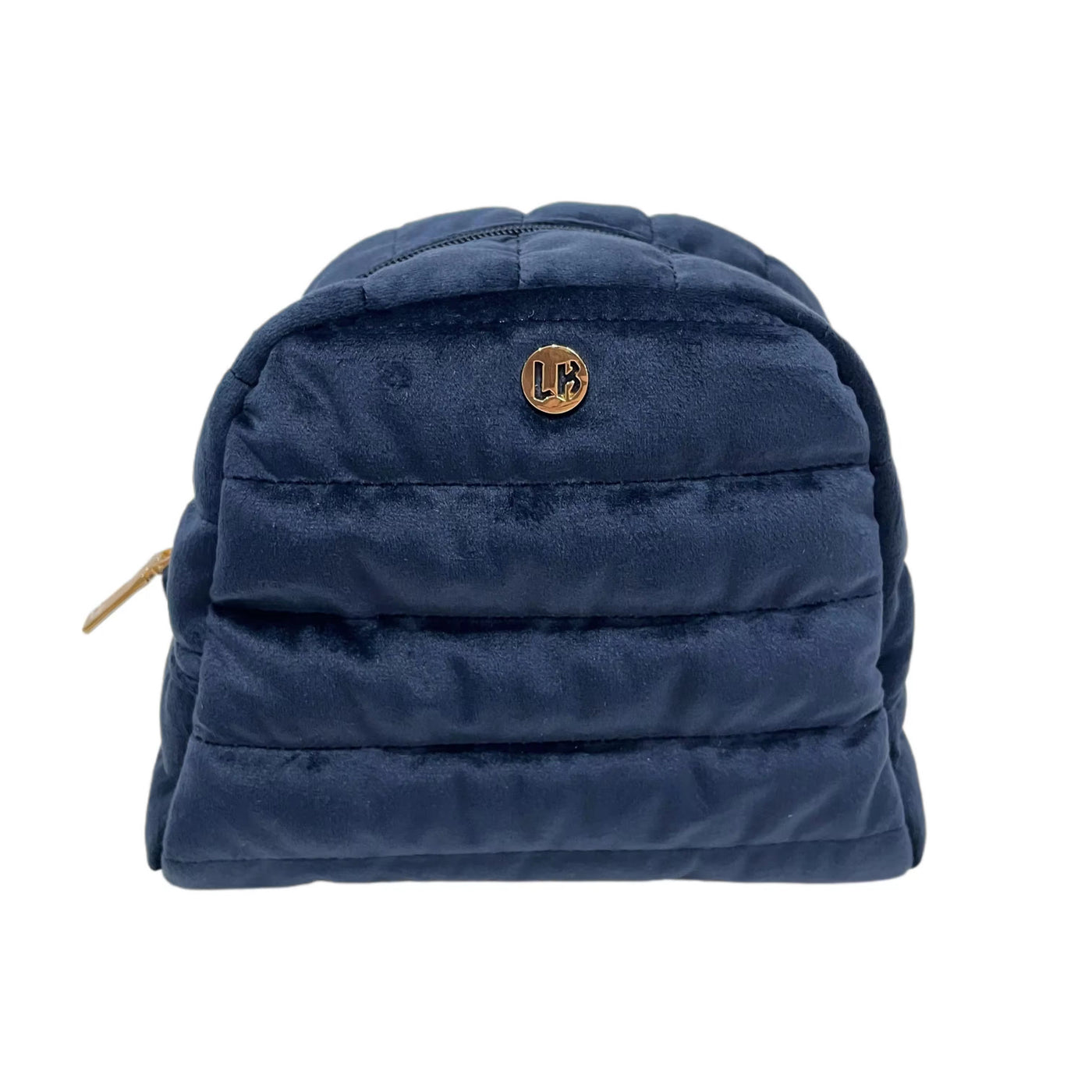 Irene Cosmetic Puffer Bag Velvet Sapphire