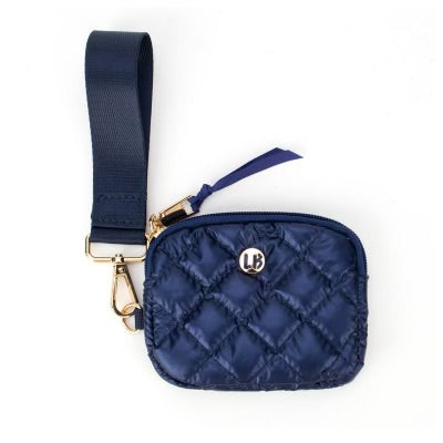 Jennifer Wristlet Wallet Shimmering Sapphire