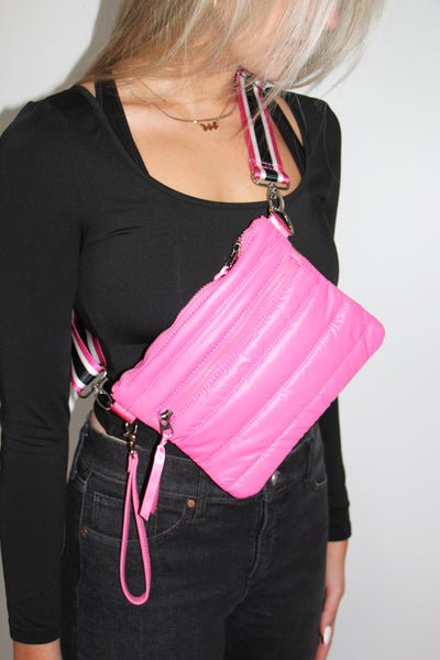 Allie Puffer 4-in-1 Bag Barbie Pink