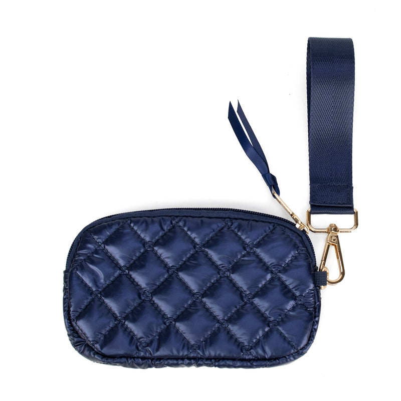 Jennifer Wristlet Wallet Shimmering Sapphire