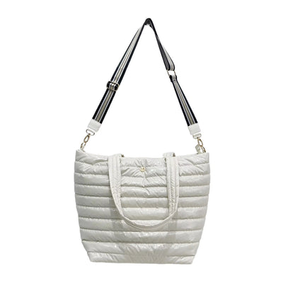 Rebecca Tote (Eggshell)