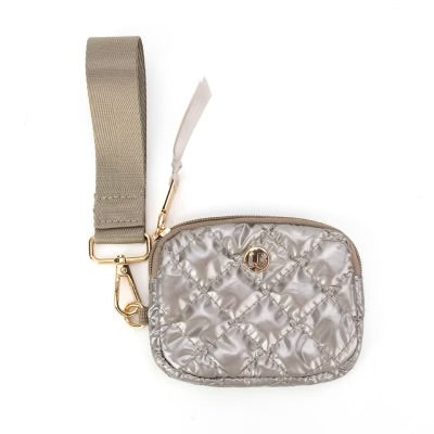 Jennifer Wristlet Wallet Glazing Gunmetal