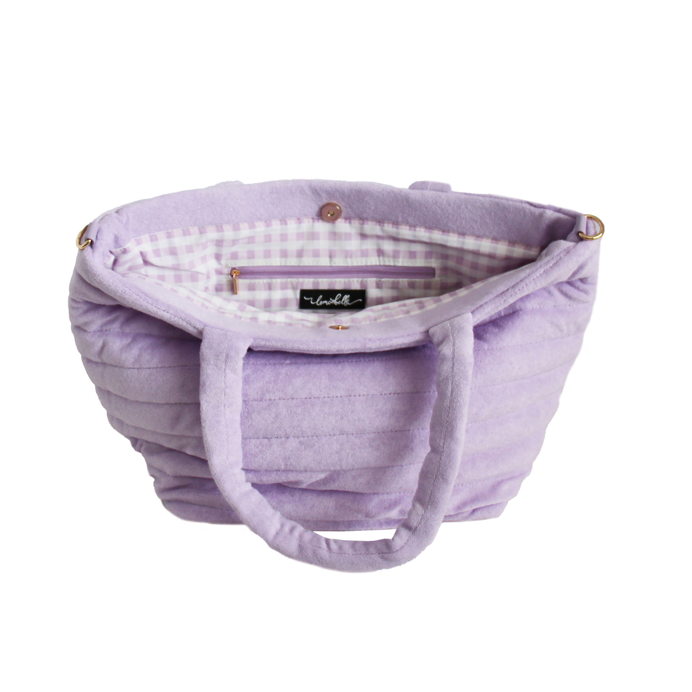 Emme Terry Luxe Tote Bag Lilac Mist