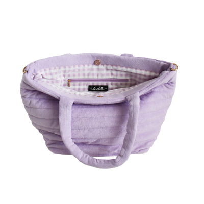 Emme Terry Luxe Tote Bag Lilac Mist