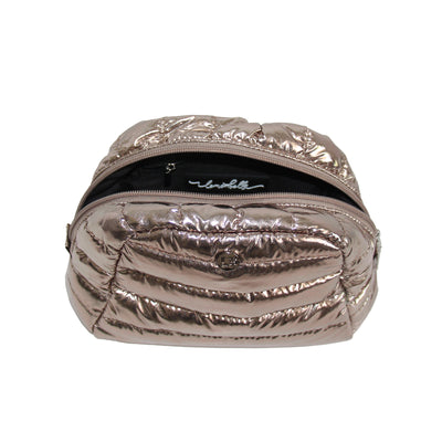 Irene Cosmetic Case  Glossy Gold