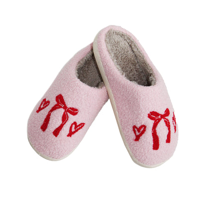 Bow-Tastic Christa Cozy Slippers Cupids Bows