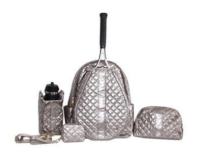 Jennifer Tennis Backpack Glazing Gunmetal