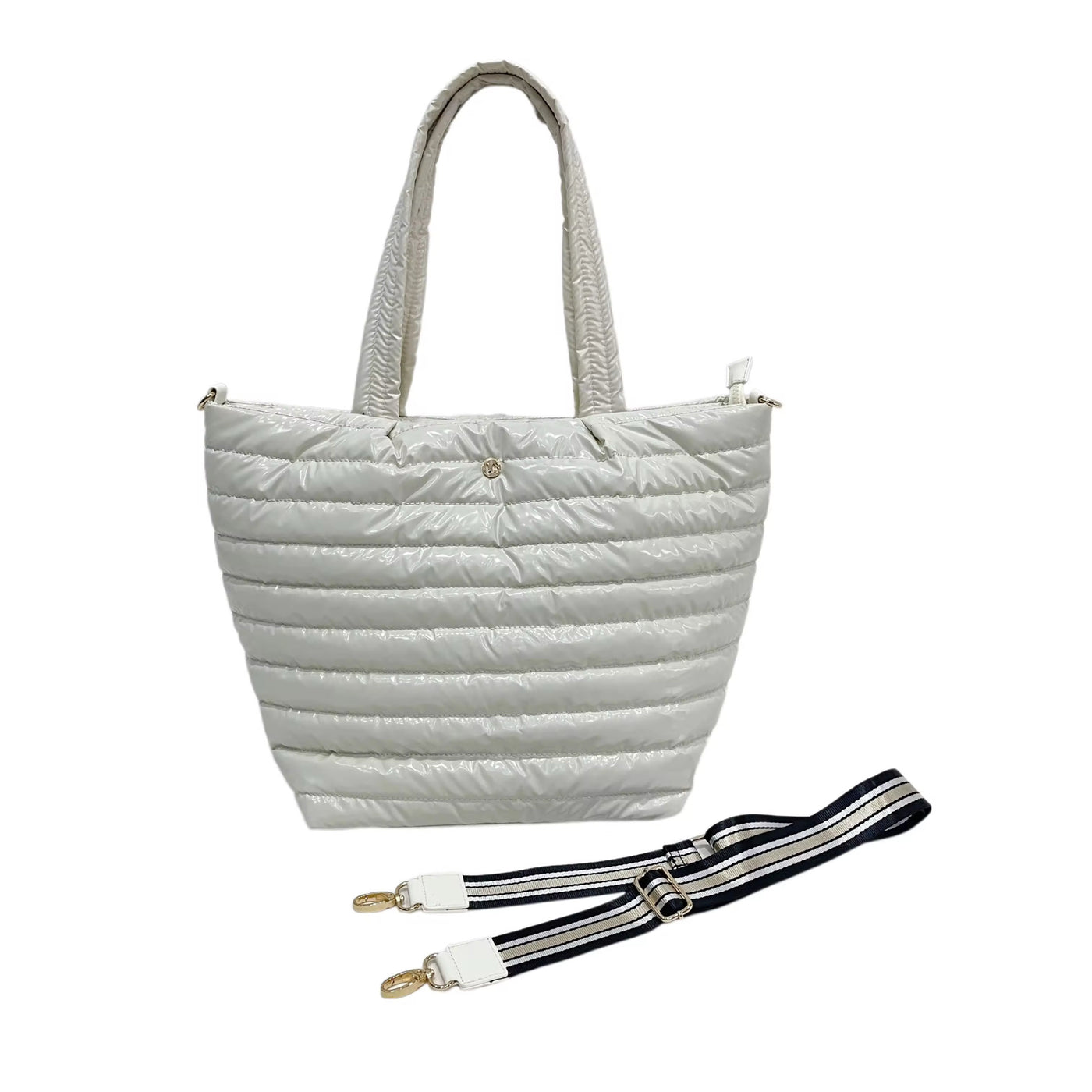 Rebecca Tote (Eggshell)