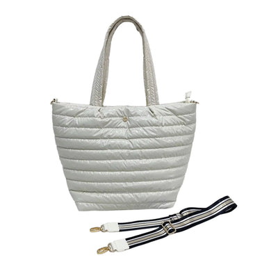 Rebecca Tote (Eggshell)