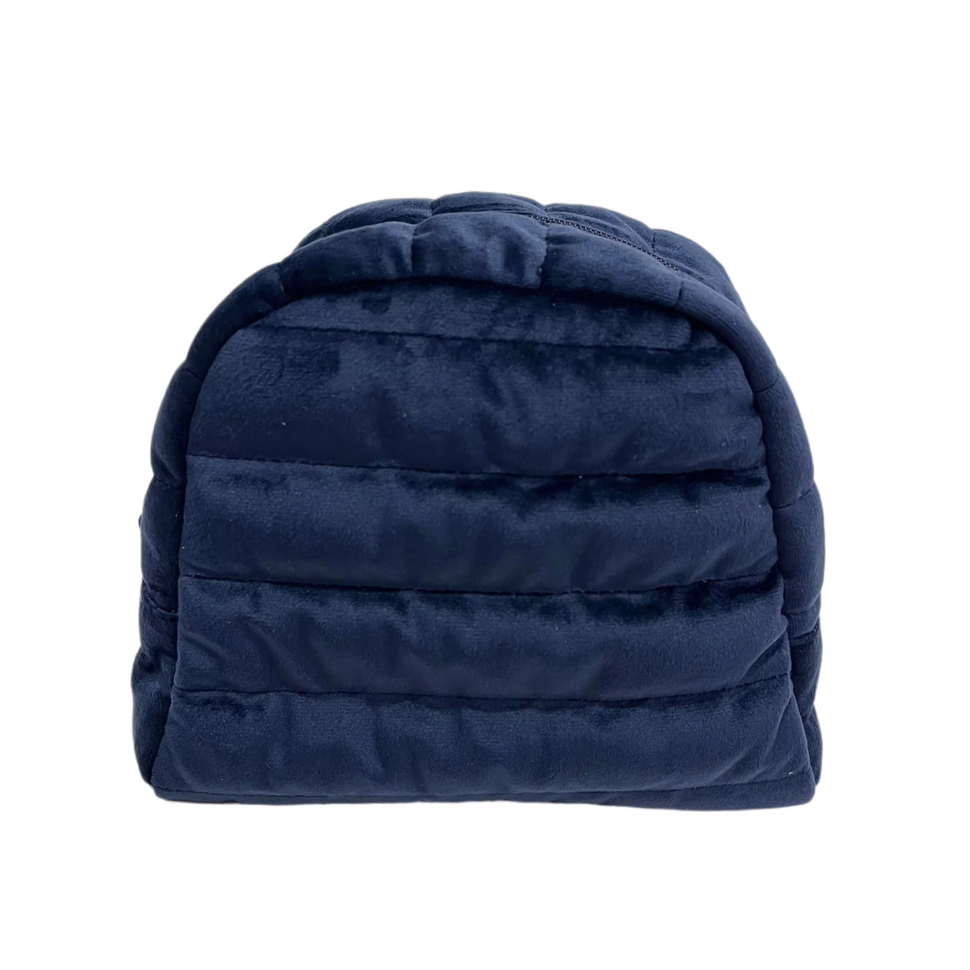 Irene Cosmetic Puffer Bag Velvet Sapphire