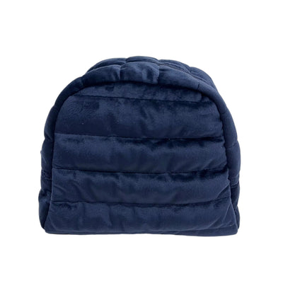 Irene Cosmetic Puffer Bag Velvet Sapphire