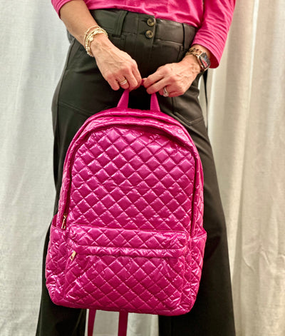 Debra Diamond Backpack Patent Black