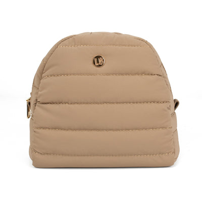 Irene Cosmetic Puffer Bag Sandstone