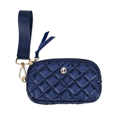 Jennifer Wristlet Wallet Shimmering Sapphire