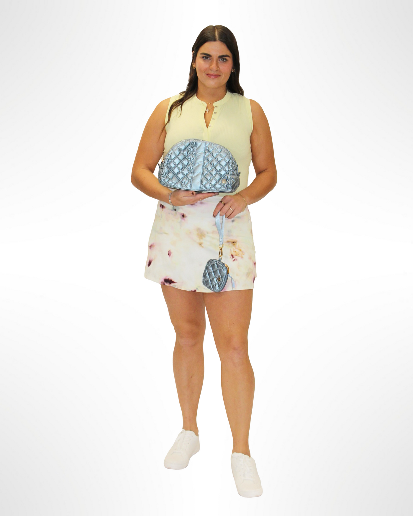Jennifer Wristlet Wallet Frosted Sky