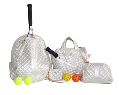 Jennifer Pickleball Mini Tote Snow