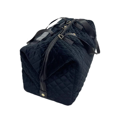 Debra Diamond Weekender Bag Black Velvet