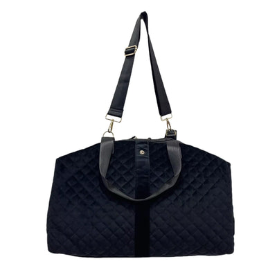 Debra Diamond Weekender Bag Black Velvet