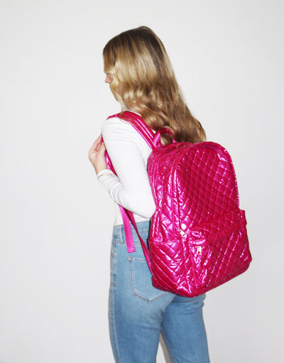 Debra Diamond Backpack Vibrant Fuschia