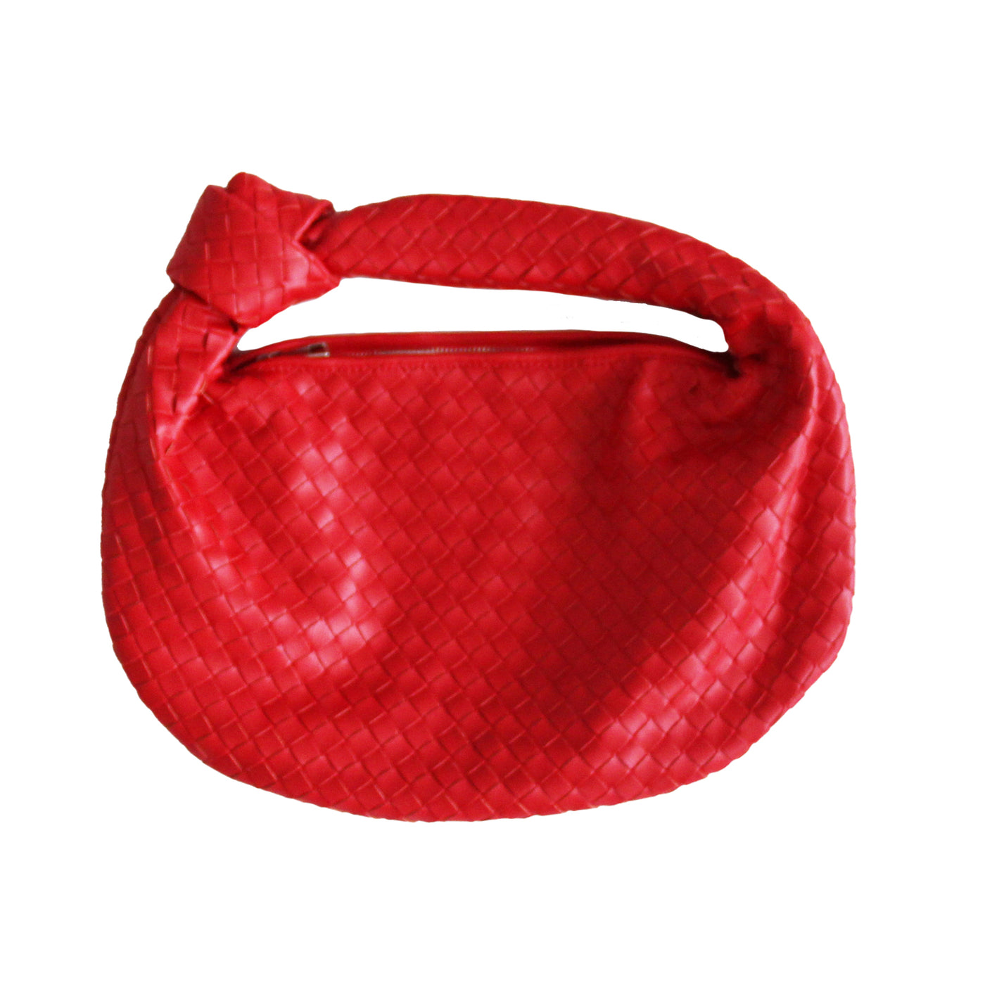 Marie Cherry Knotted Handbag