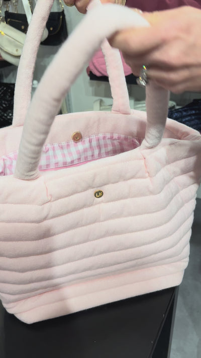 Emme Terry Luxe Tote Bag Pink Sugar