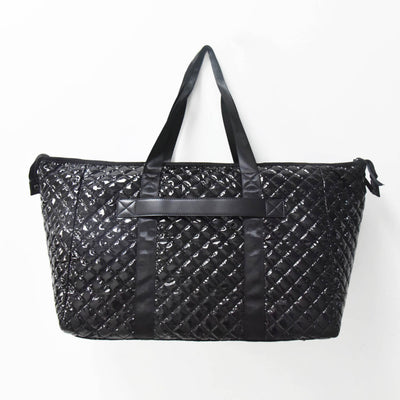 The Debra Diamond Weekender Patent Black