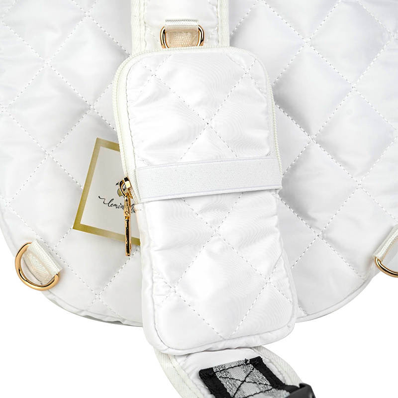 JILLIAN PICKLE BALL QUILTED WHITE