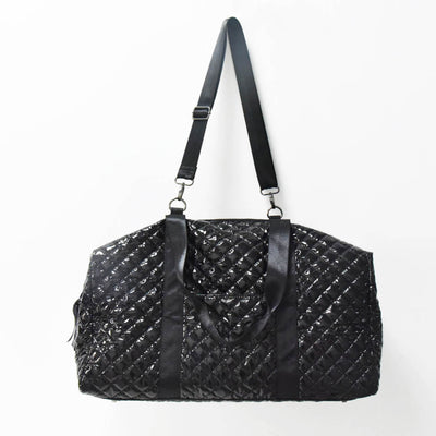 The Debra Diamond Weekender Patent Black
